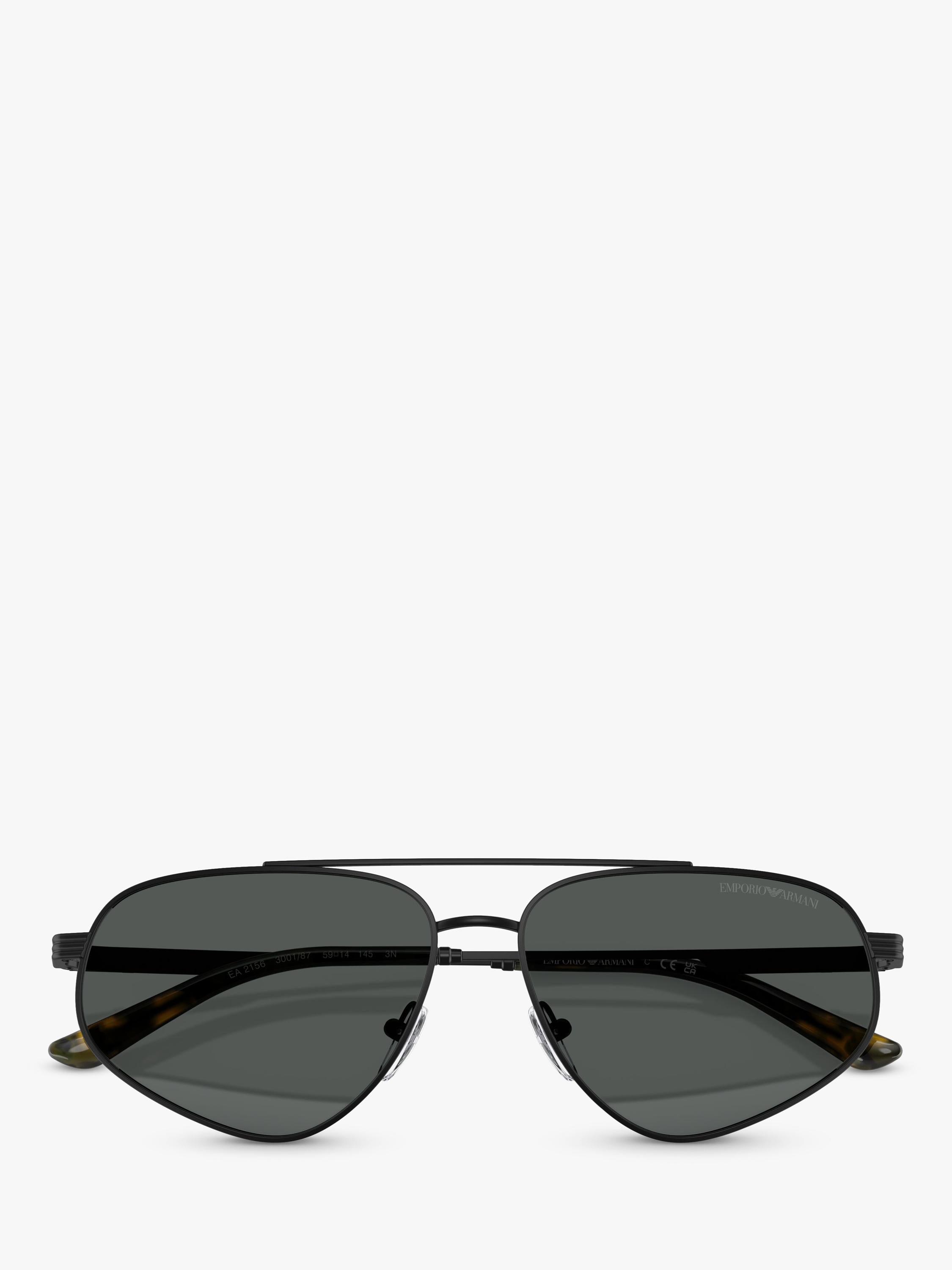 Emporio Armani irregular sunglasses (British brand)