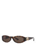 Gucci Damen Ovale Sonnenbrille