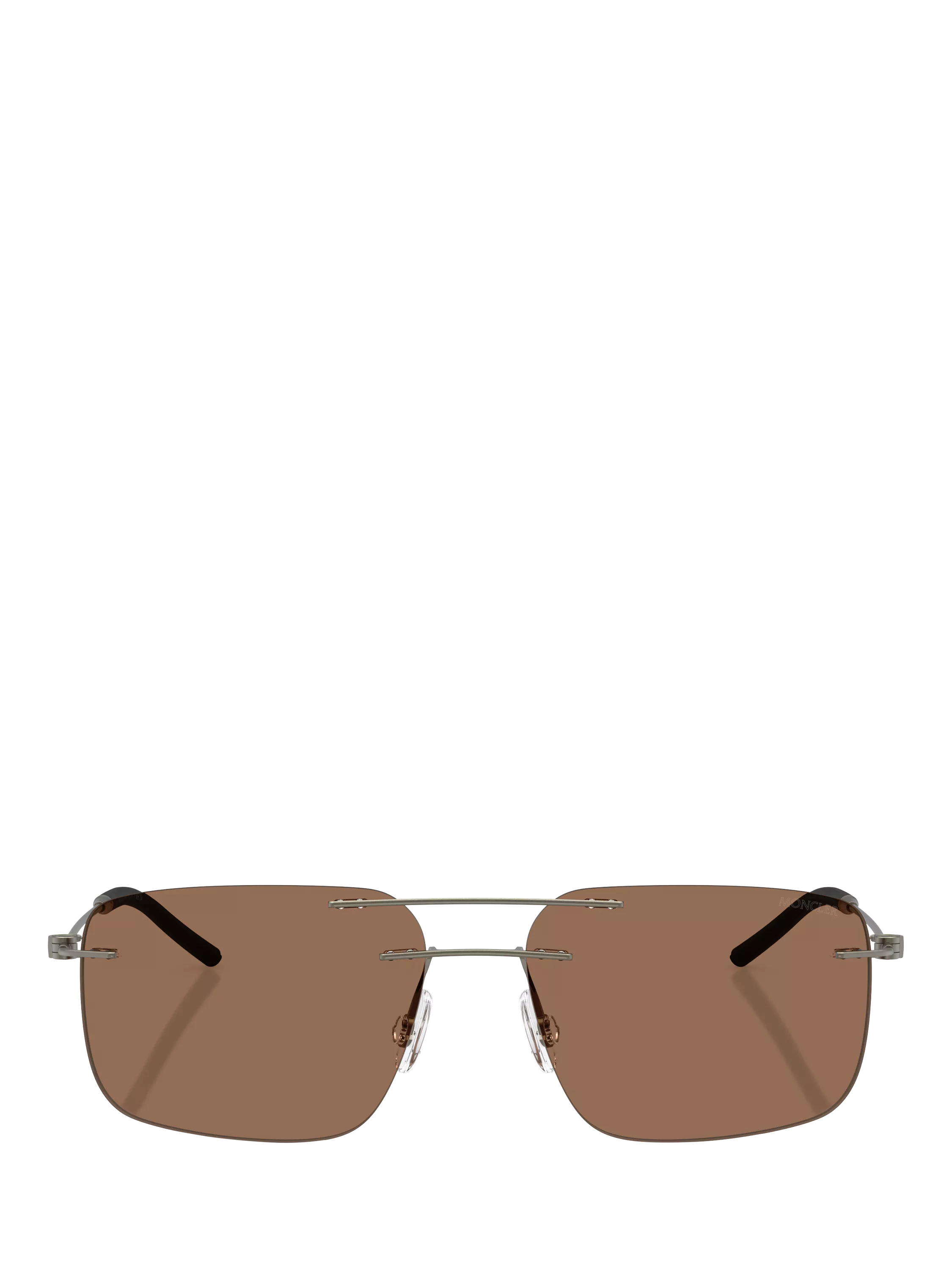 Moncler rectangular sunglasses matte anthracite (British brand)