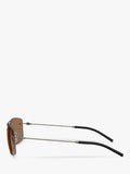 Moncler rectangular sunglasses matte anthracite (British brand)