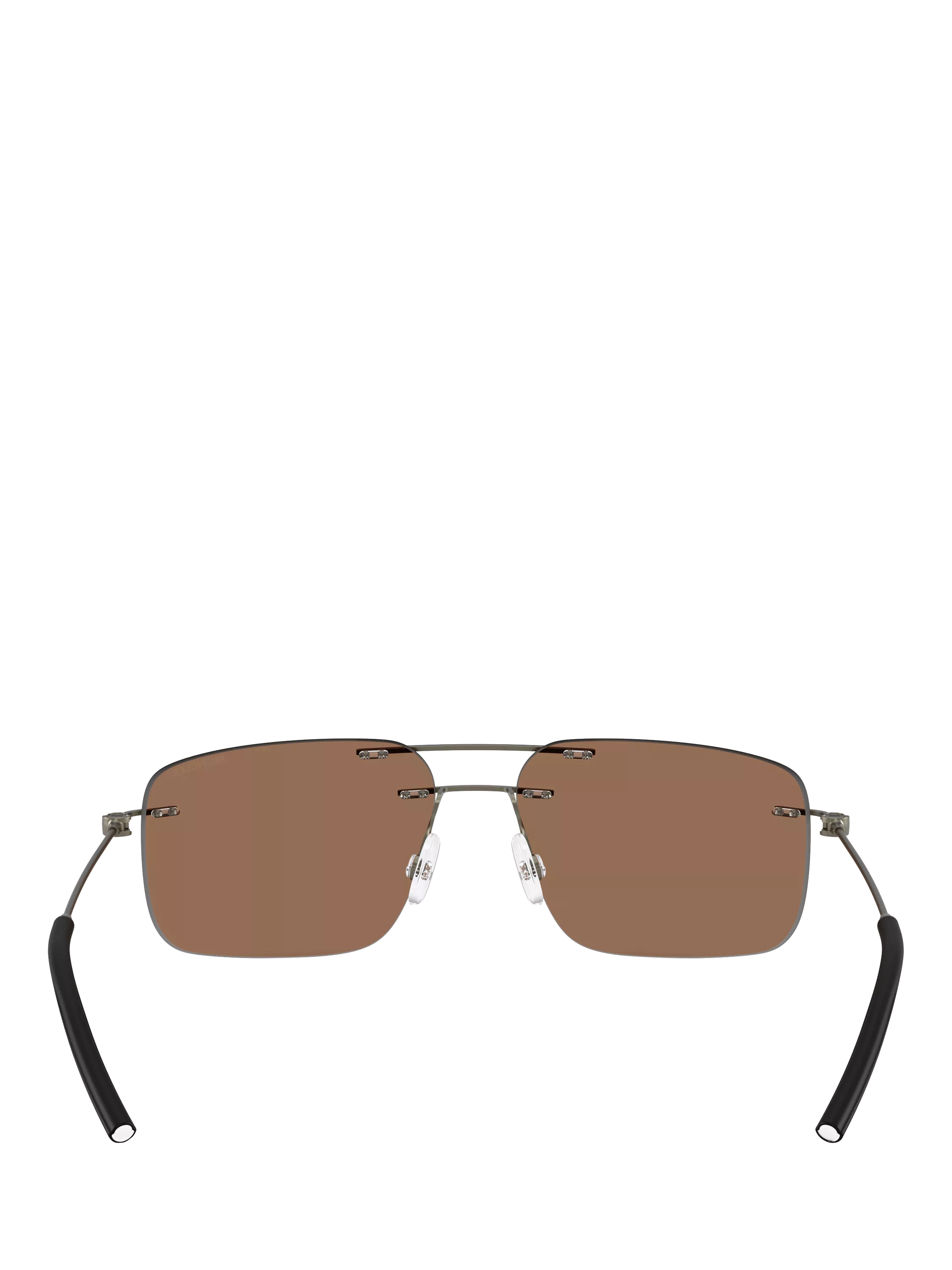Moncler rectangular sunglasses matte anthracite (British brand)
