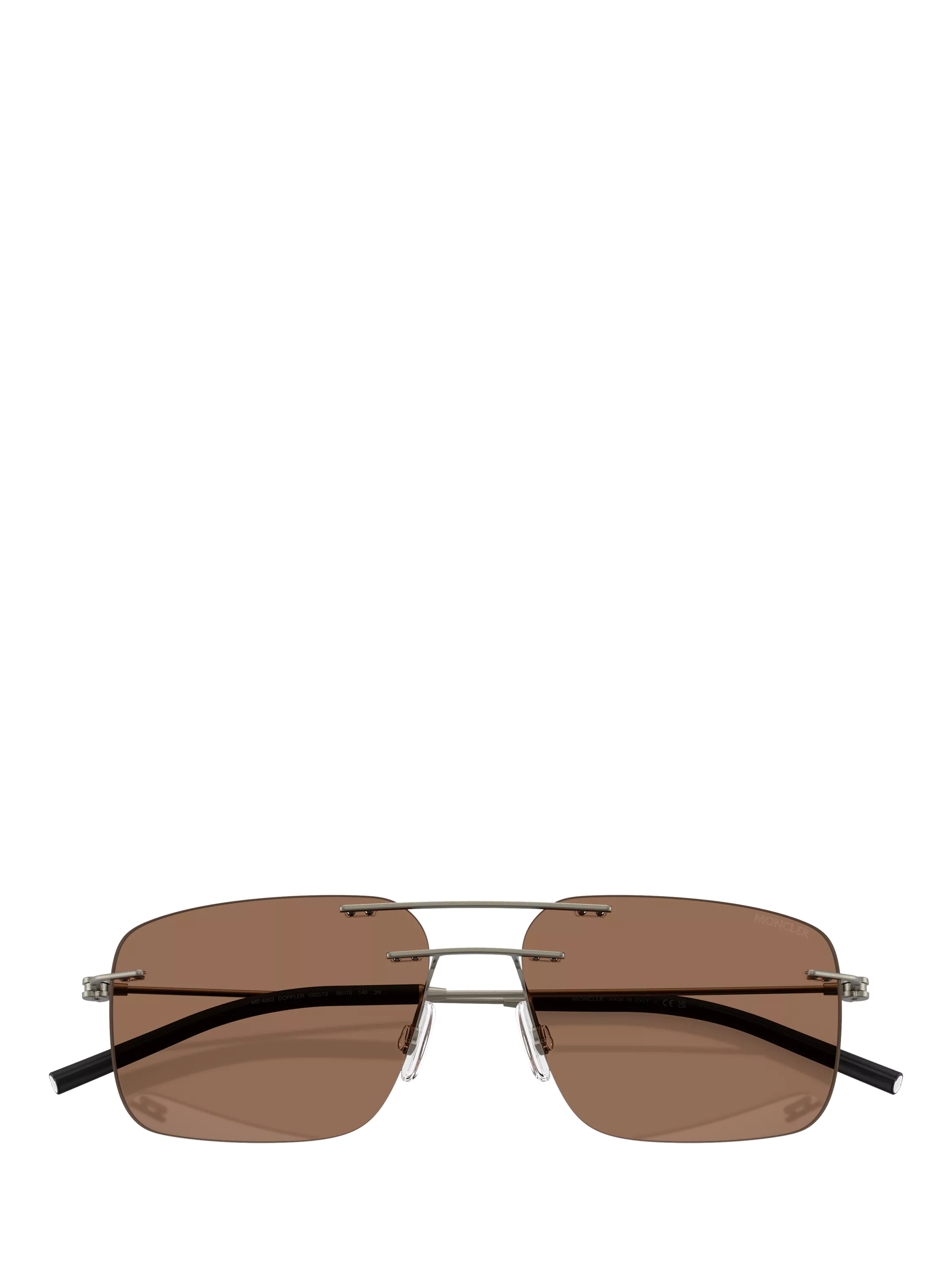 Moncler rectangular sunglasses matte anthracite (British brand)
