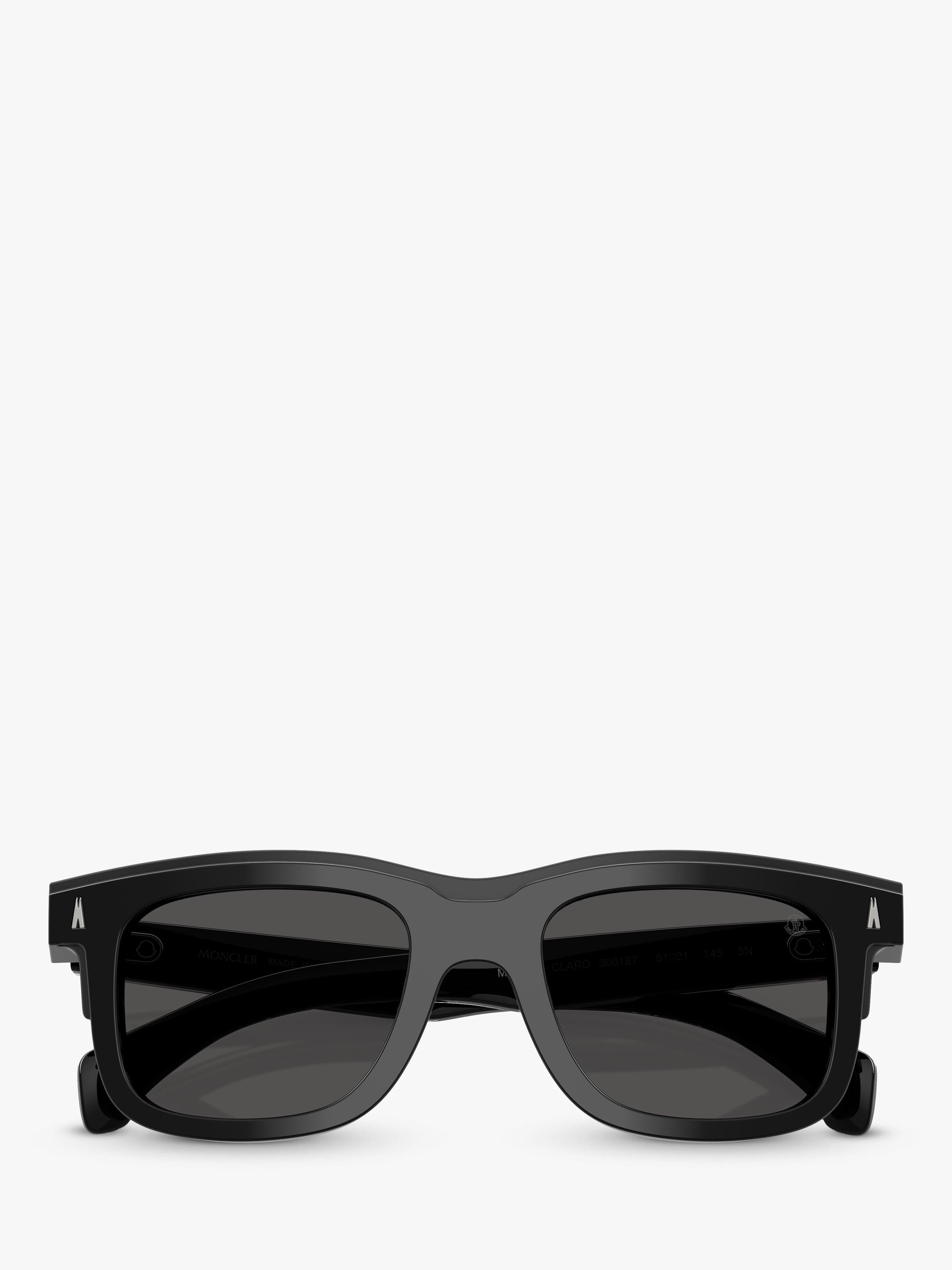 Moncler D-Frame sunglasses with classic tinted lenses (British brand)