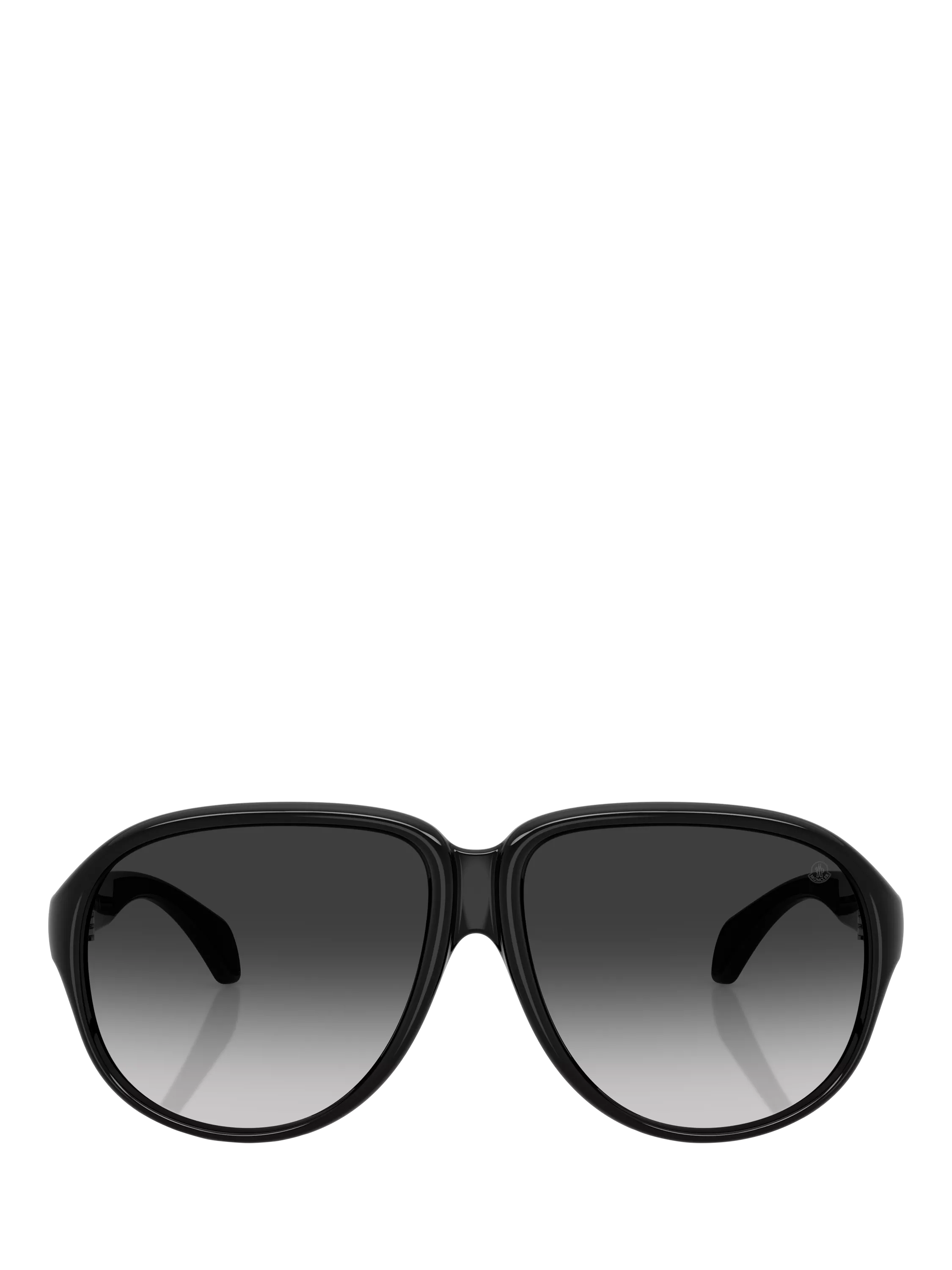 Moncler aviator sunglasses black grey gradient 60mm, UK version