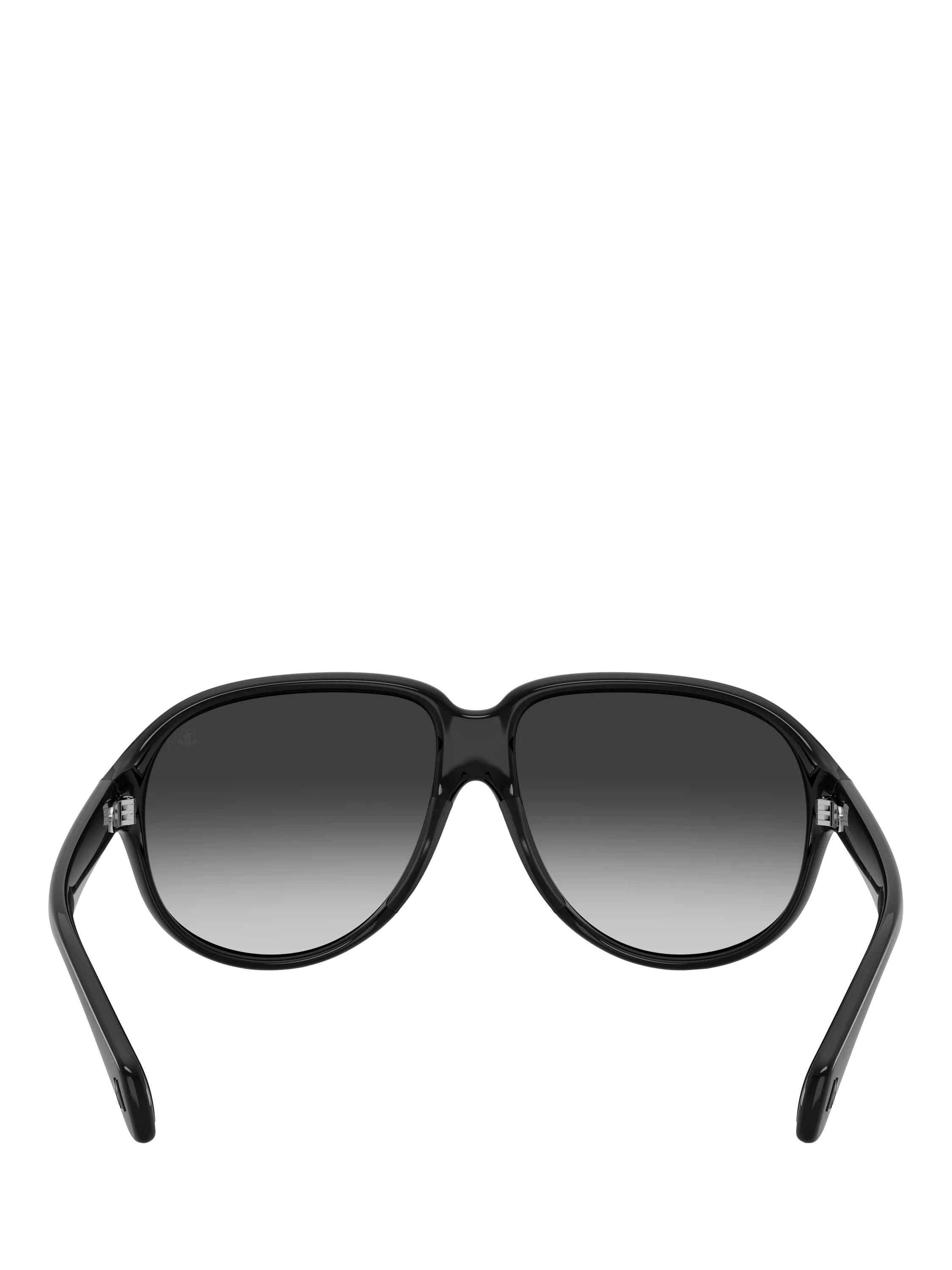 Moncler aviator sunglasses black grey gradient 60mm, UK version