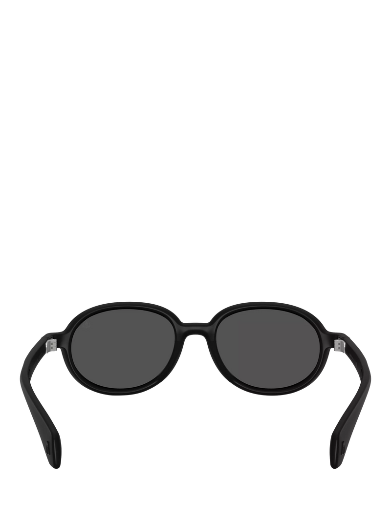 Moncler oval sunglasses Matte Black, imported from the UK