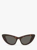 Yves Saint Laurent cat's eye sunglasses tortoise (British brand)