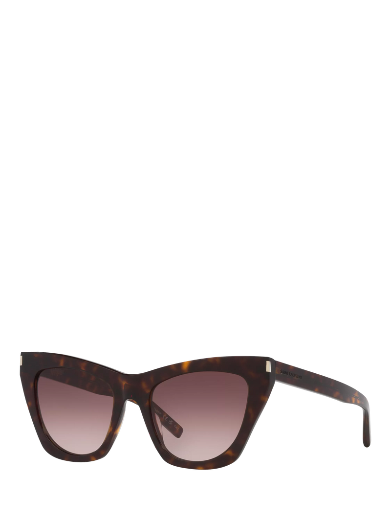 Yves Saint Laurent cat's eye sunglasses brown gradient 55mm (British brand)