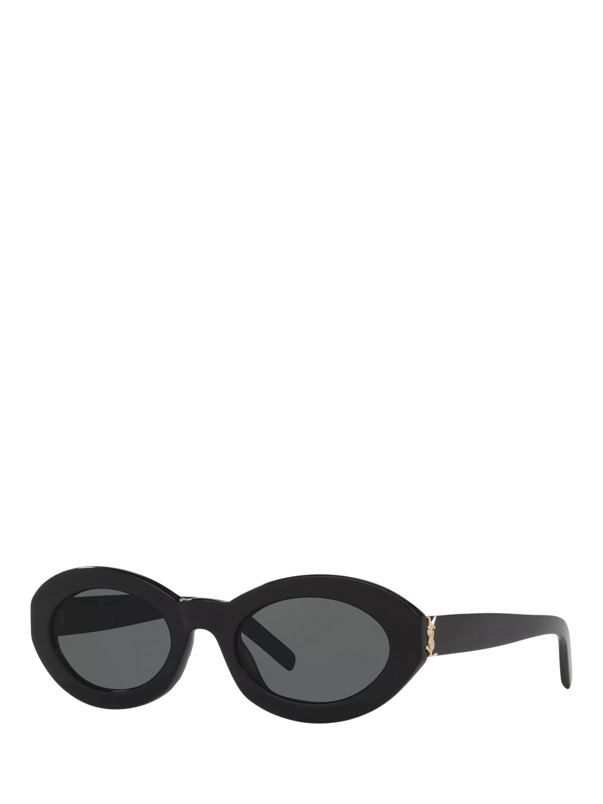 Yves Saint Laurent oval sunglasses black 52mm (British brand)