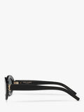 Yves Saint Laurent oval sunglasses black 52mm (British brand)