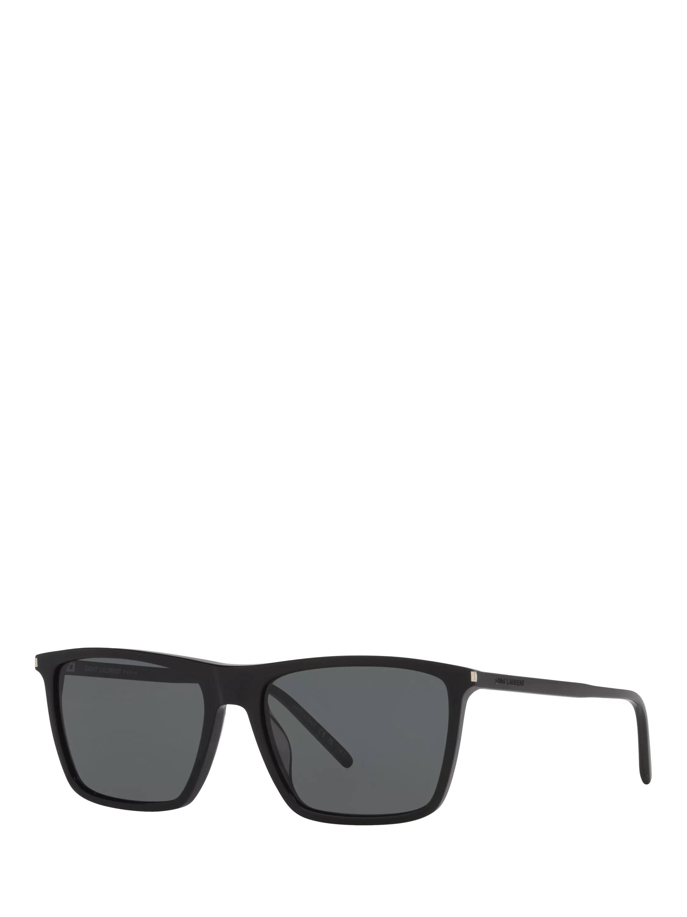Yves Saint Laurent square sunglasses black grey 56mm - British product