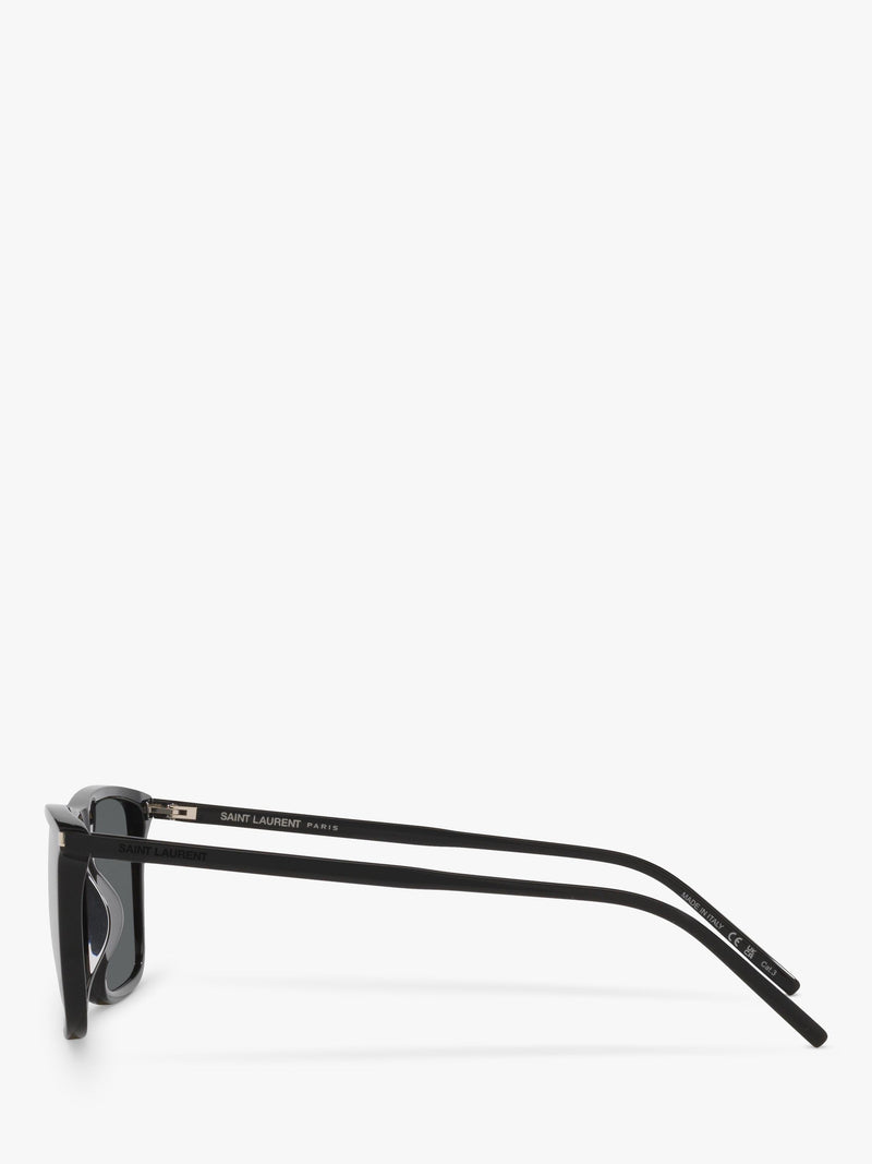 Yves Saint Laurent square sunglasses black grey 56mm - British product