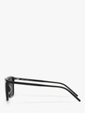 Yves Saint Laurent square sunglasses black grey 56mm - British product