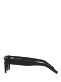 Yves Saint Laurent men's D-frame sunglasses black grey (British brand)