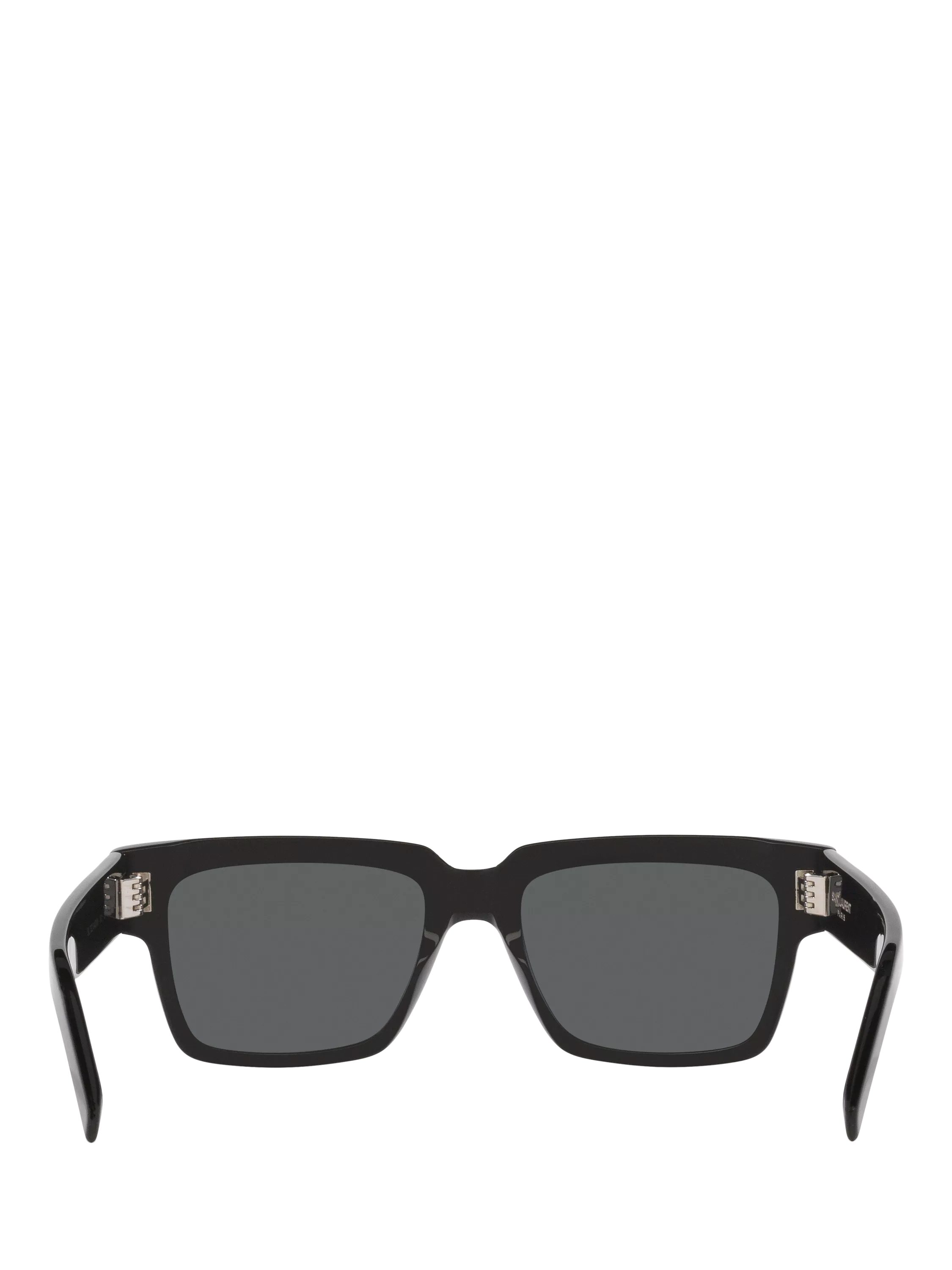 Yves Saint Laurent men's D-frame sunglasses black grey (British brand)