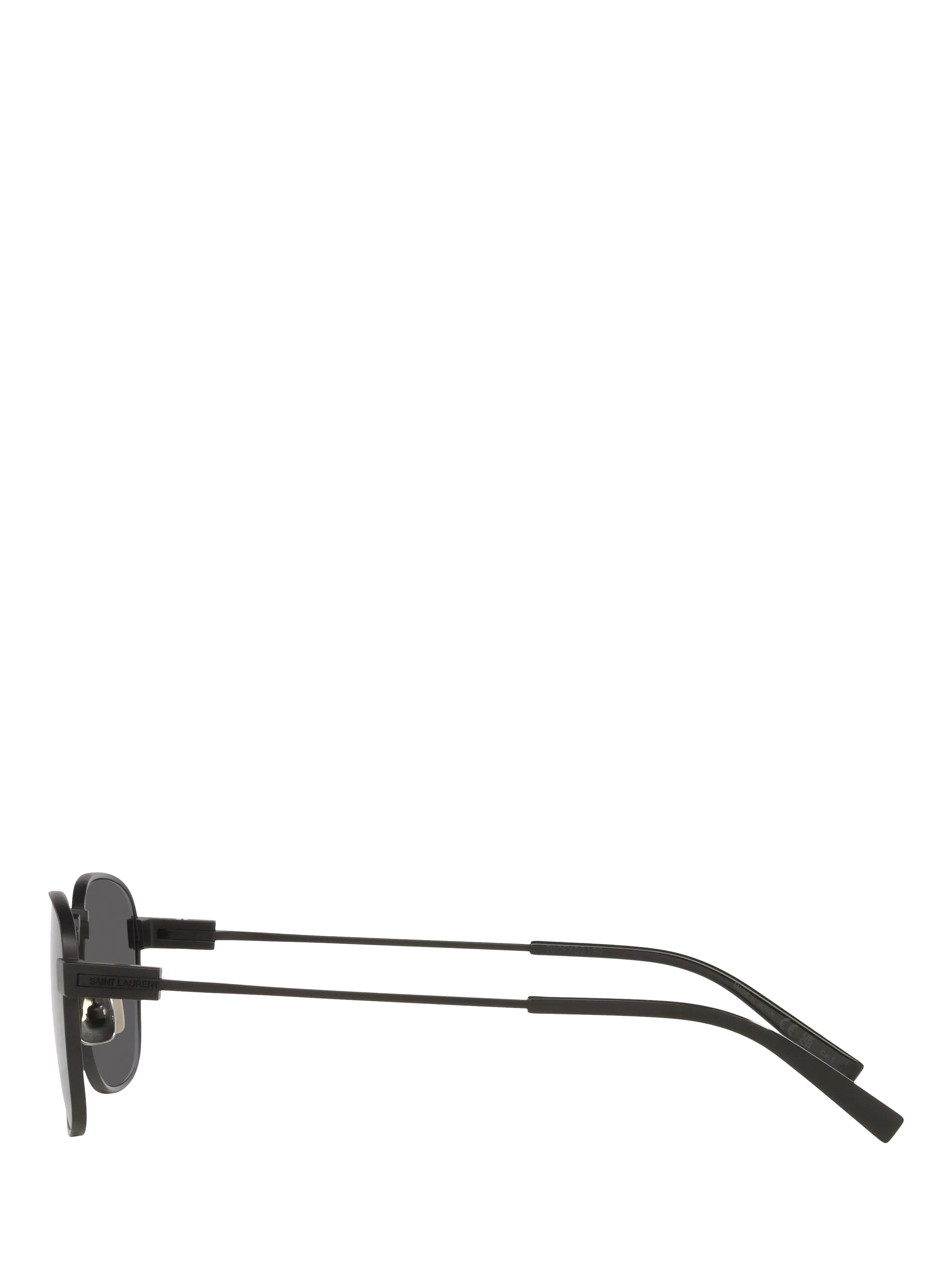 Yves Saint Laurent square sunglasses black grey, UK version