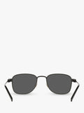 Yves Saint Laurent square sunglasses black grey, UK version