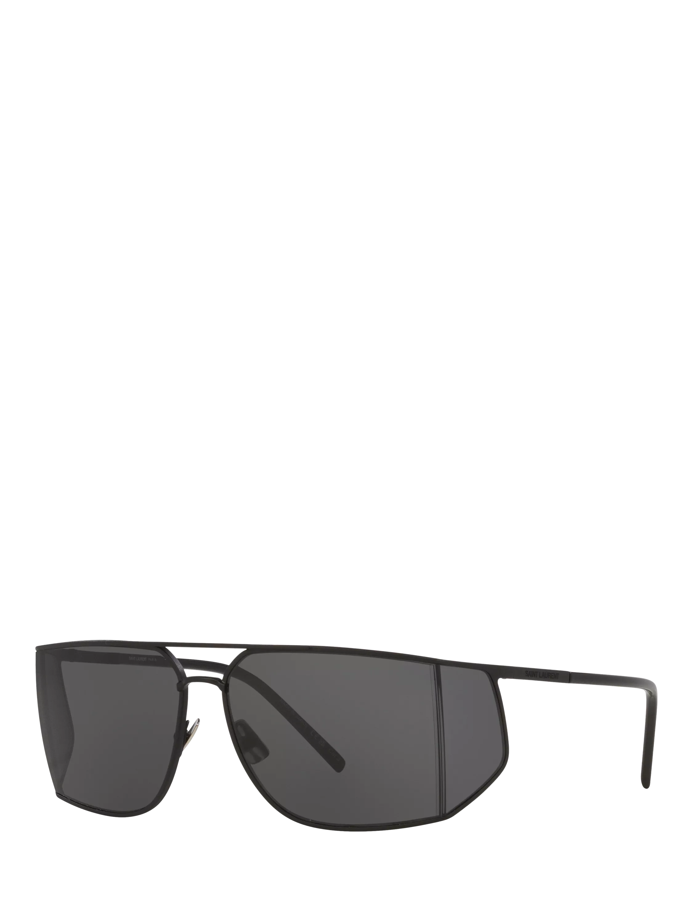Yves Saint Laurent oval sunglasses black, imported from the UK