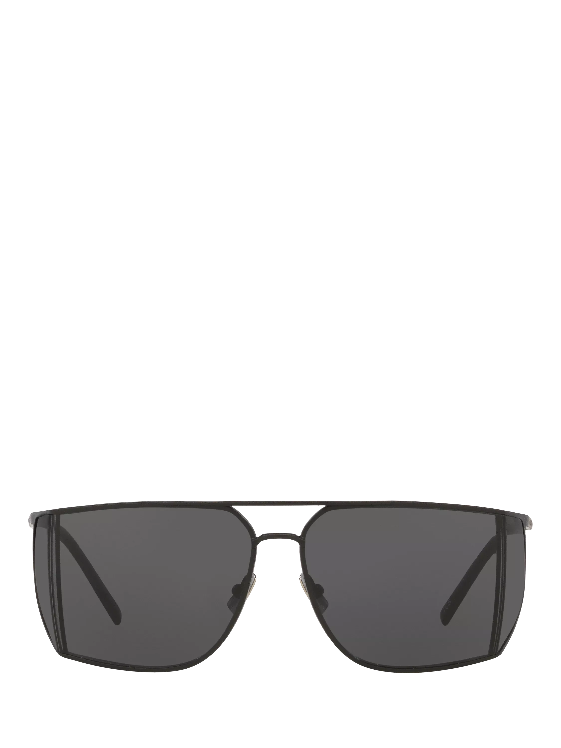 Yves Saint Laurent oval sunglasses black, imported from the UK