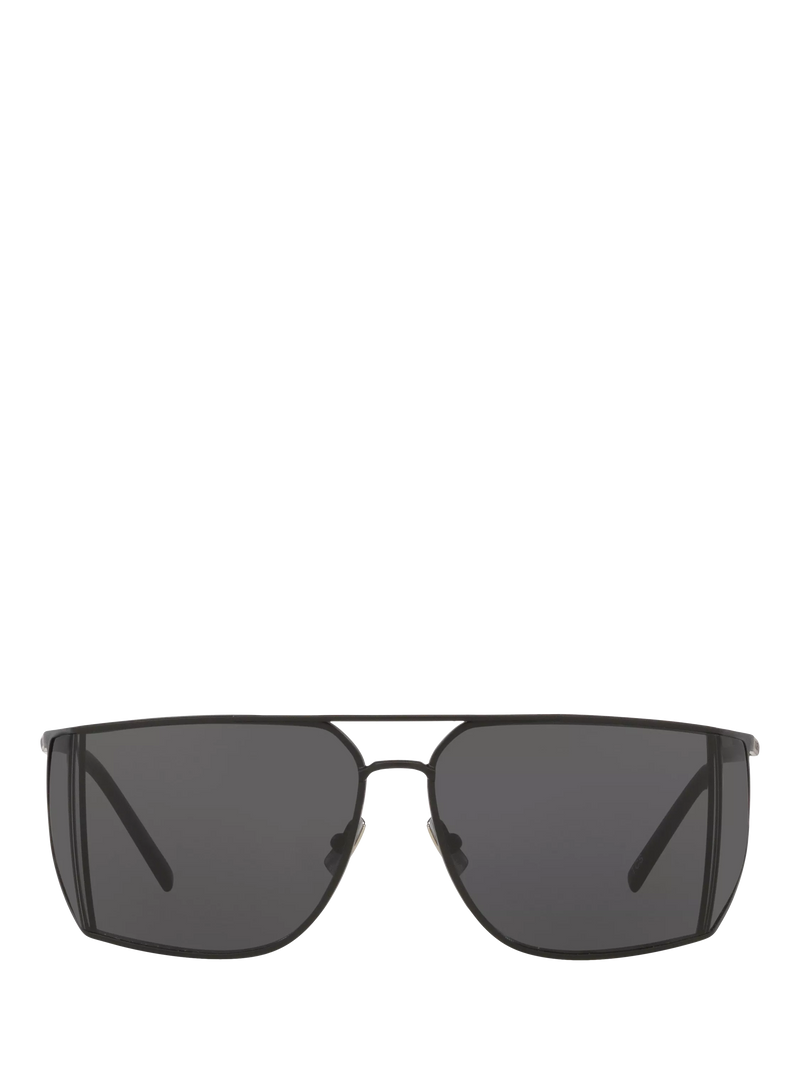 Yves Saint Laurent oval sunglasses black, imported from the UK