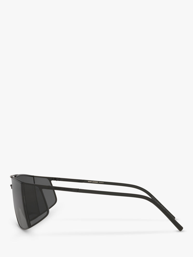 Yves Saint Laurent oval sunglasses black, imported from the UK