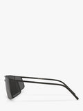 Yves Saint Laurent oval sunglasses black, imported from the UK