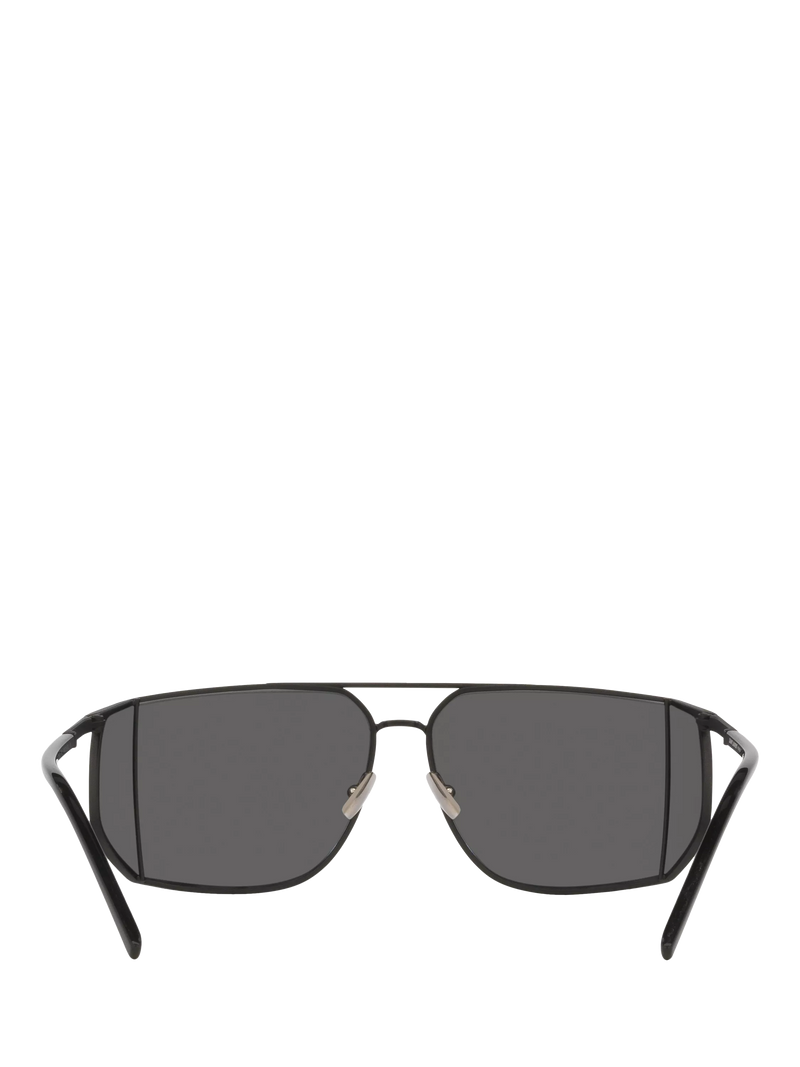 Yves Saint Laurent oval sunglasses black, imported from the UK