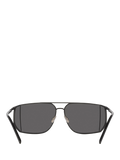 Yves Saint Laurent oval sunglasses black, imported from the UK