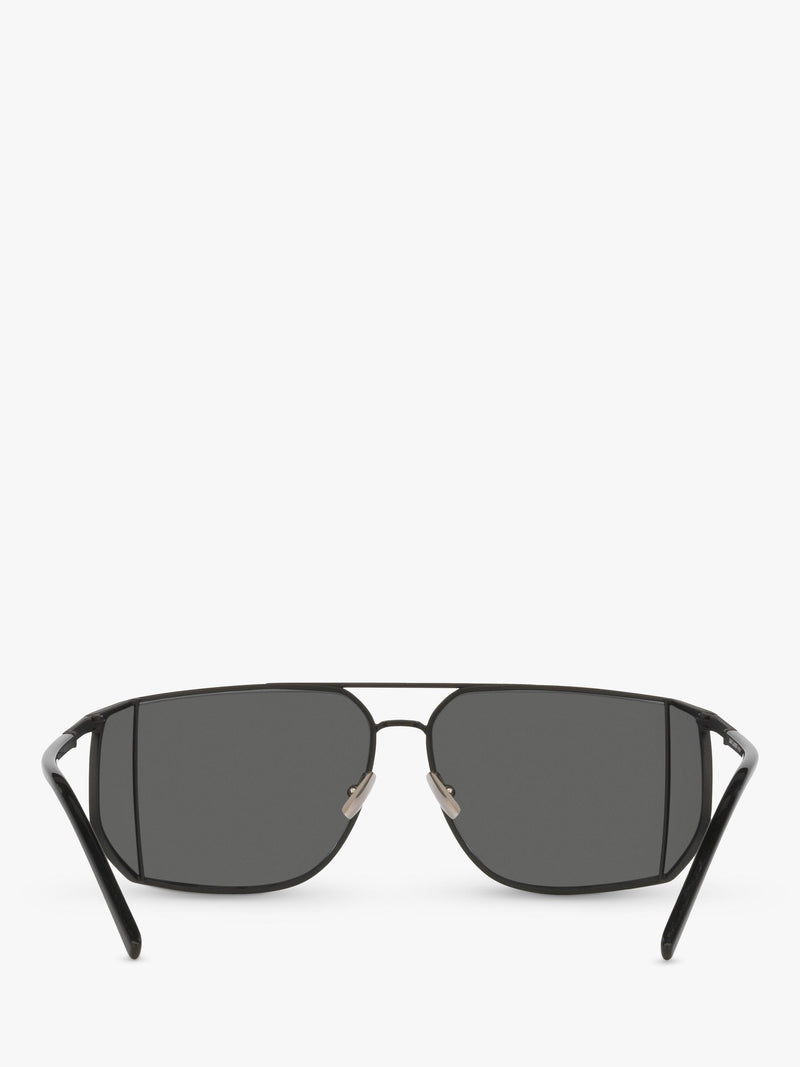 Yves Saint Laurent oval sunglasses black, imported from the UK