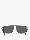 Yves Saint Laurent oval sunglasses black, imported from the UK