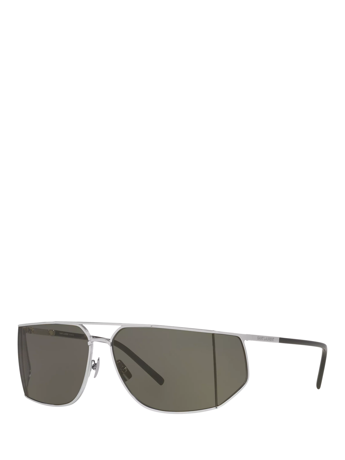 Yves Saint Laurent oval sunglasses metallic frame - British product