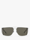 Yves Saint Laurent oval sunglasses metallic frame - British product