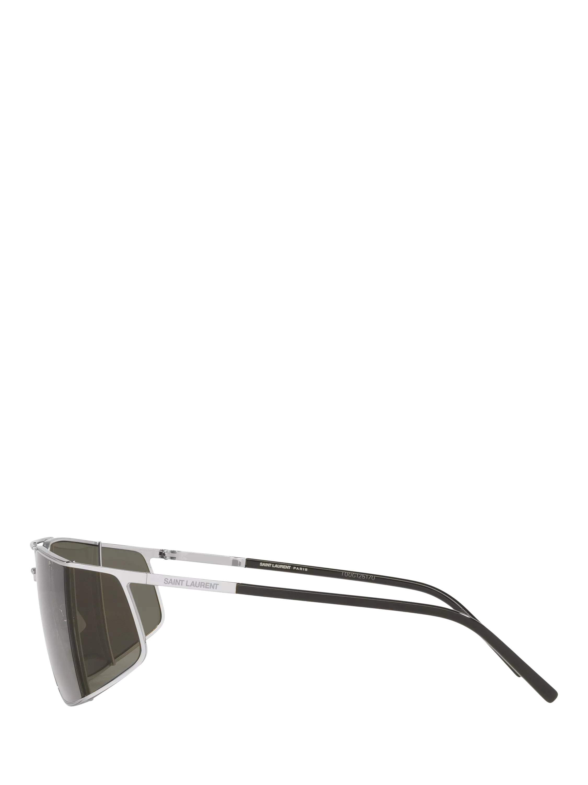Yves Saint Laurent oval sunglasses metallic frame - British product