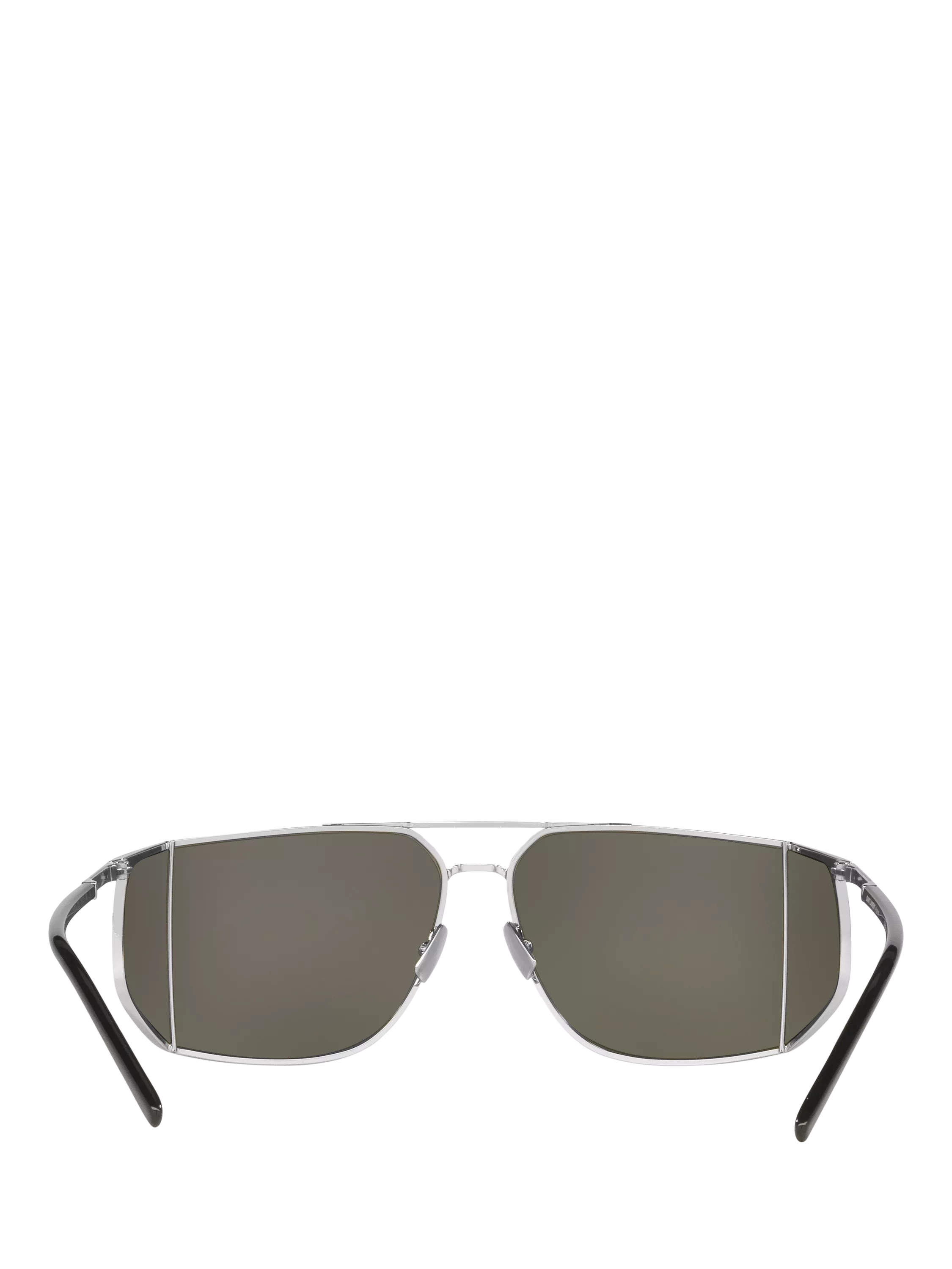 Yves Saint Laurent oval sunglasses metallic frame - British product