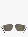 Yves Saint Laurent oval sunglasses metallic frame - British product