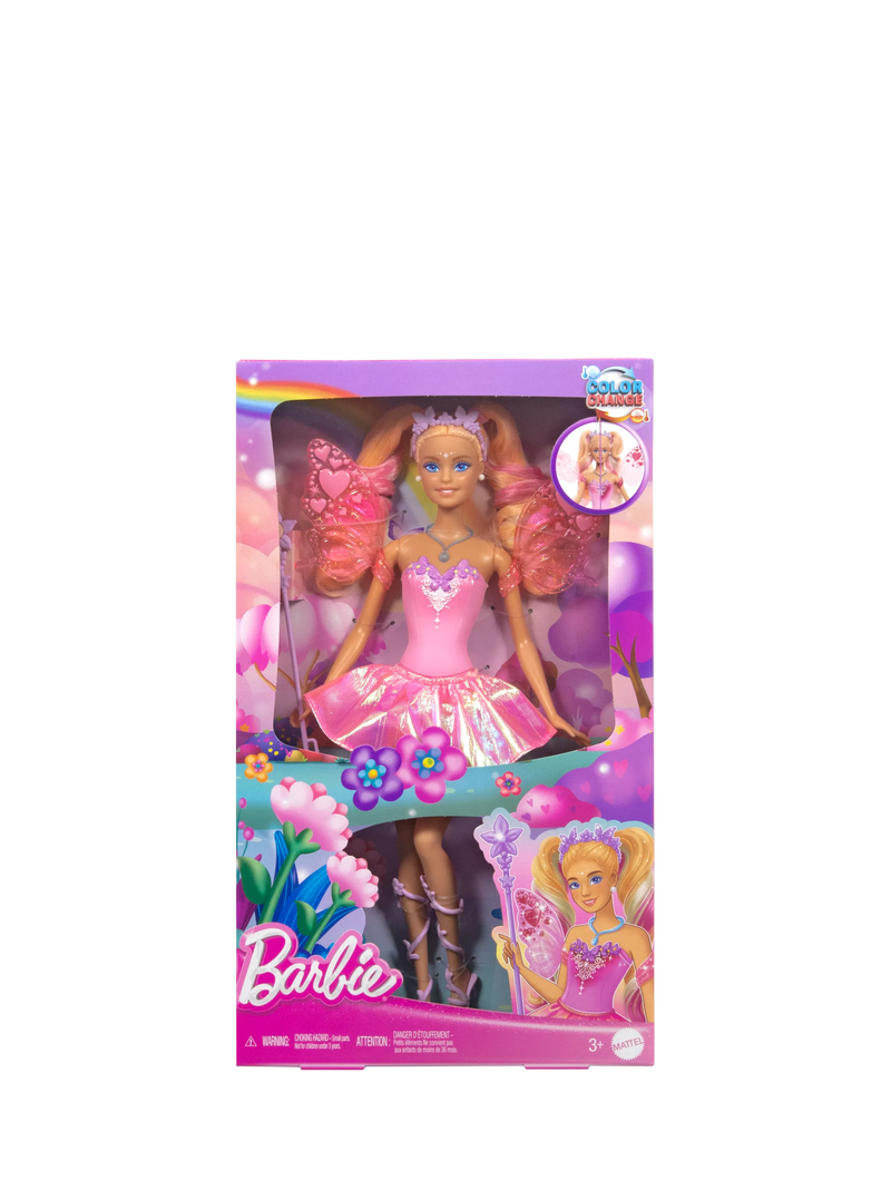 Barbie Colour Change Fairy Doll with wand, UK version