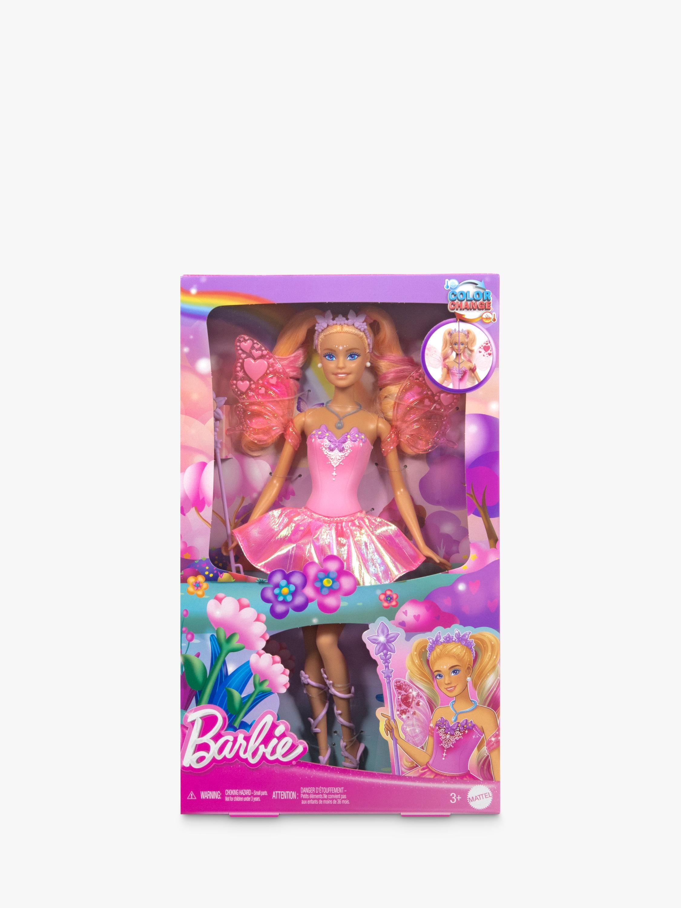 Barbie Colour Change Fairy Doll with wand, UK version