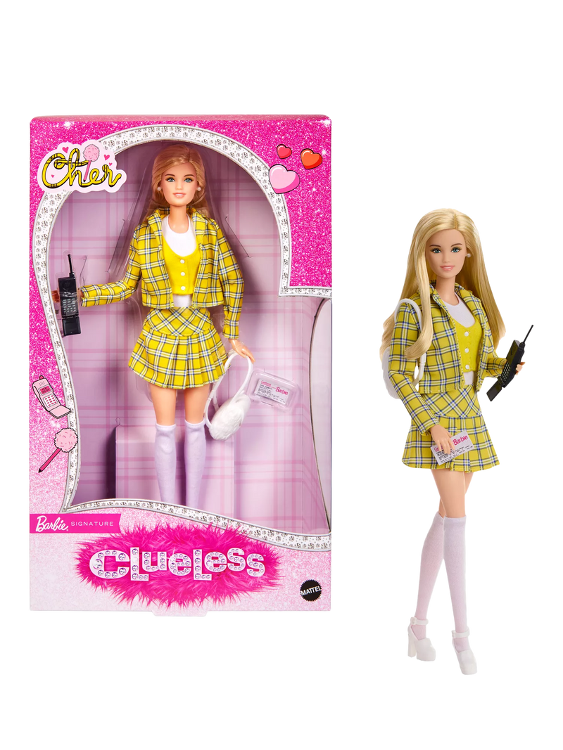 Barbie Clueless Cher doll 30th anniversary plaid suit (British brand)