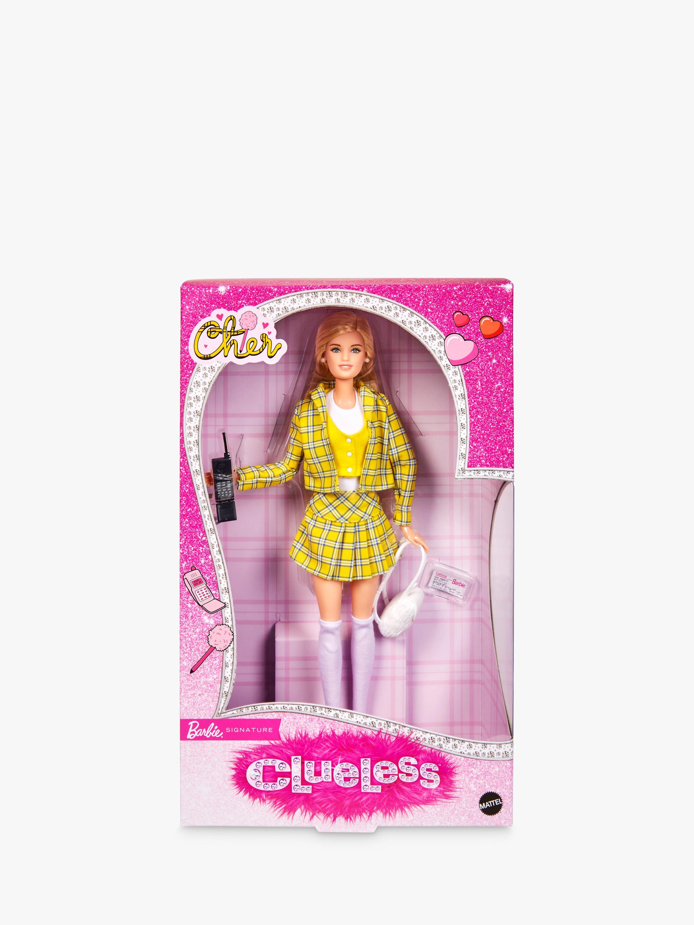 Barbie Clueless Cher doll 30th anniversary plaid suit (British brand)