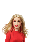 Barbie Kylie Minogue collector doll in red outfit (British brand)