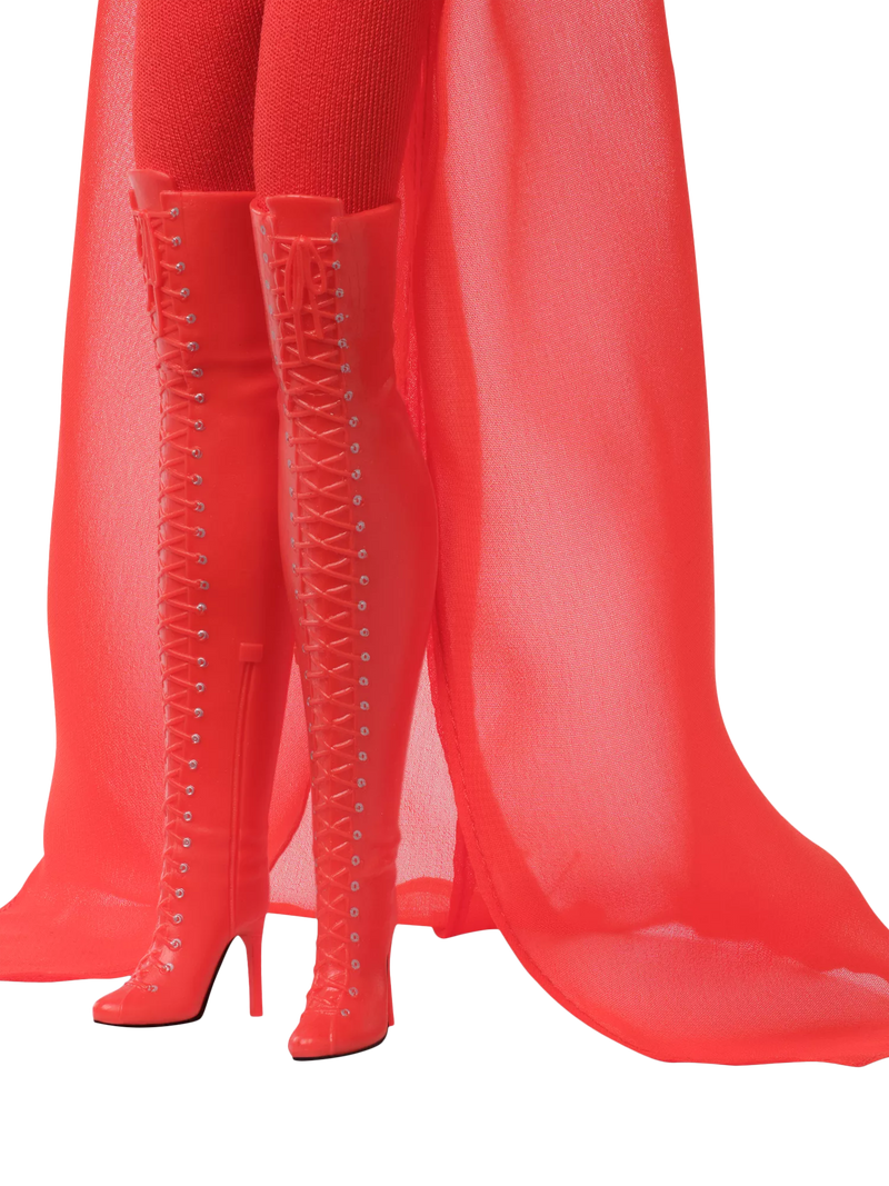 Barbie Kylie Minogue collector doll in red outfit (British brand)