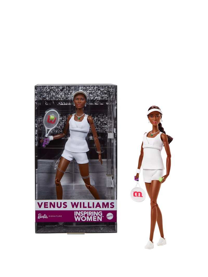 Barbie Venus Williams collectible doll, imported from the UK
