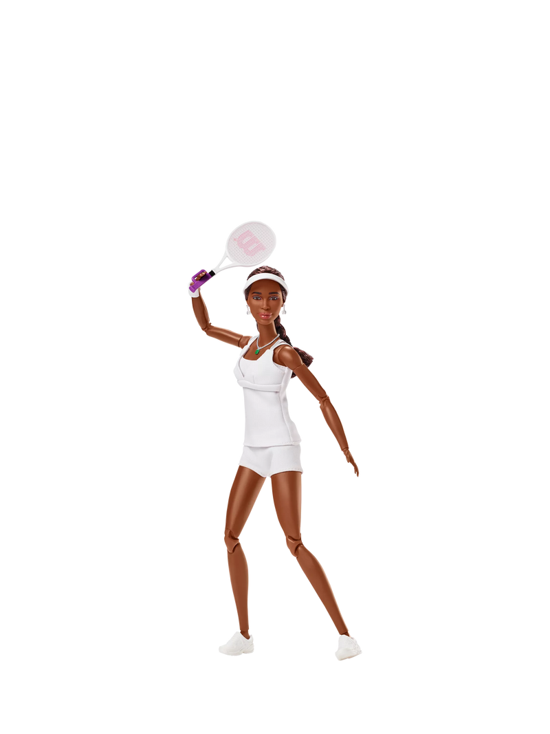 Barbie Venus Williams collectible doll, imported from the UK