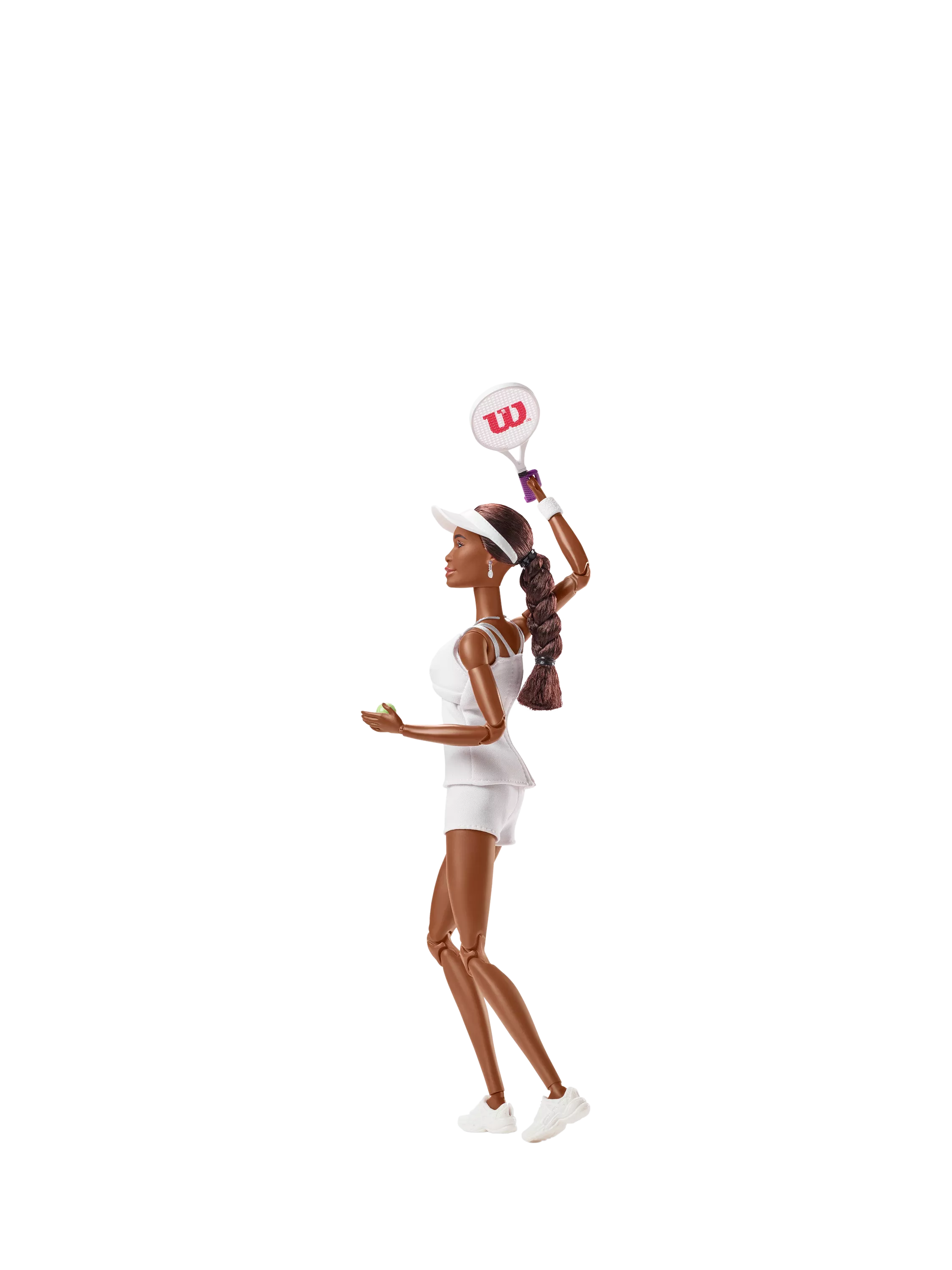 Barbie Venus Williams collectible doll, imported from the UK
