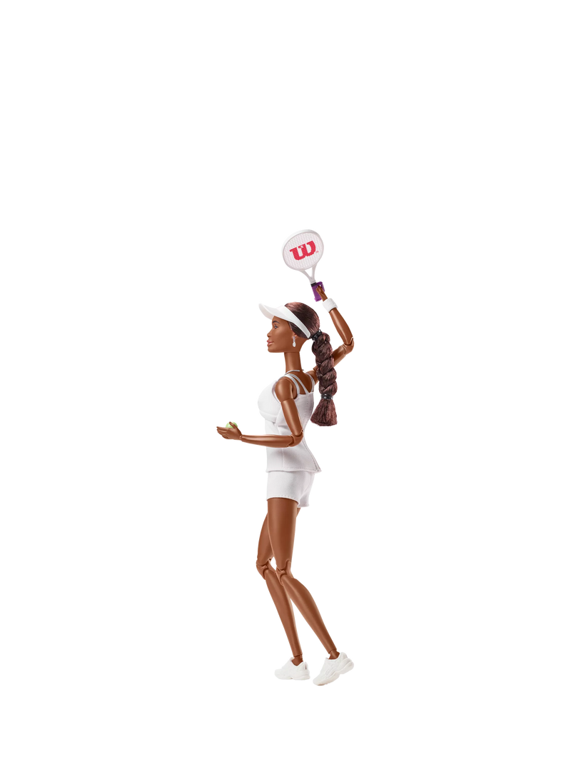 Barbie Venus Williams collectible doll, imported from the UK