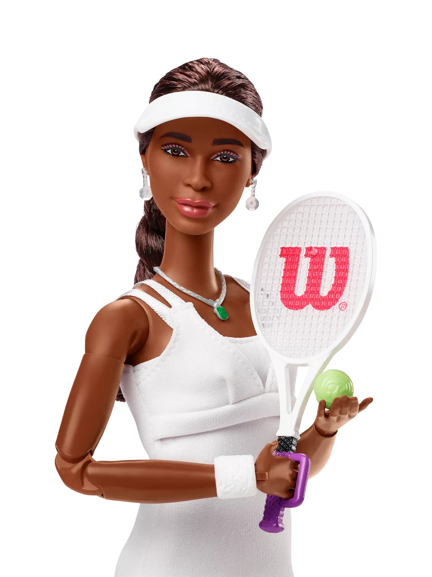 Barbie Venus Williams collectible doll, imported from the UK