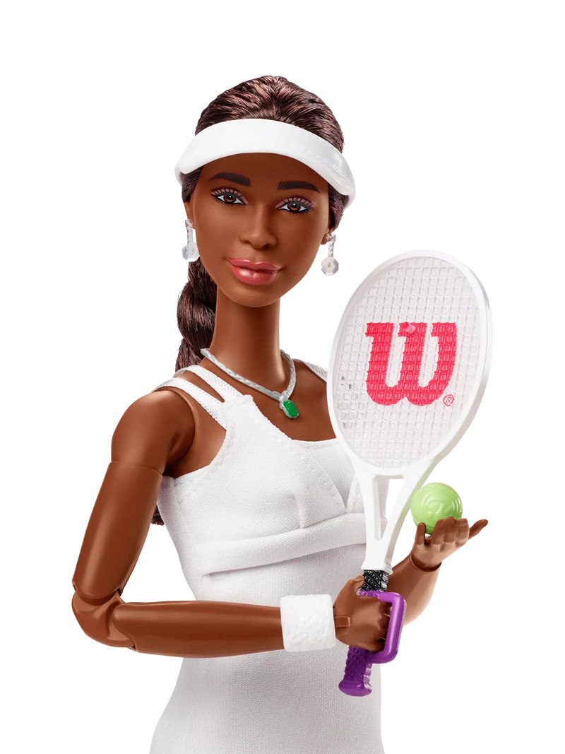 Barbie Venus Williams collectible doll, imported from the UK
