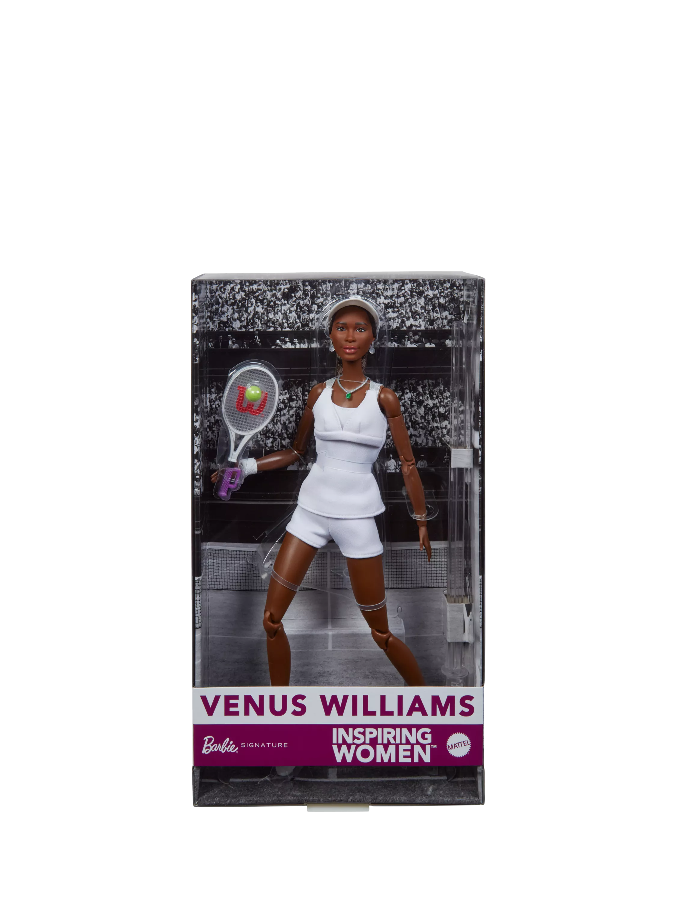 Barbie Venus Williams collectible doll, imported from the UK