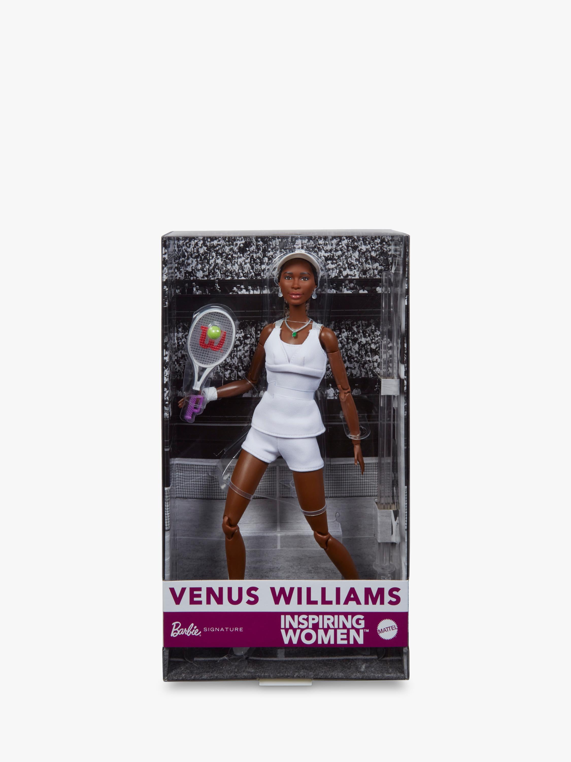 Barbie Venus Williams collectible doll, imported from the UK