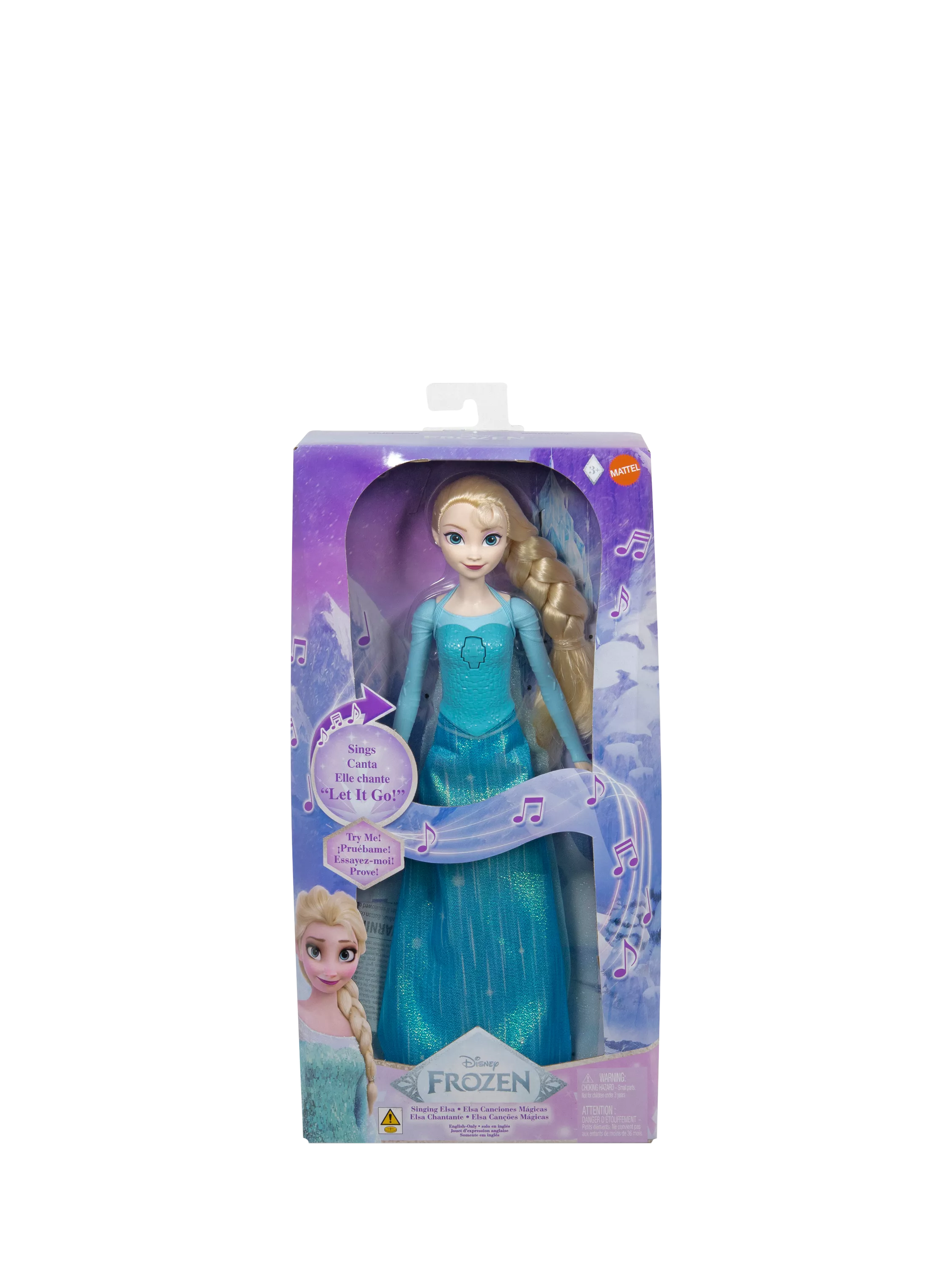 Singing Doll with Signature Fashion and Button-Activated Song